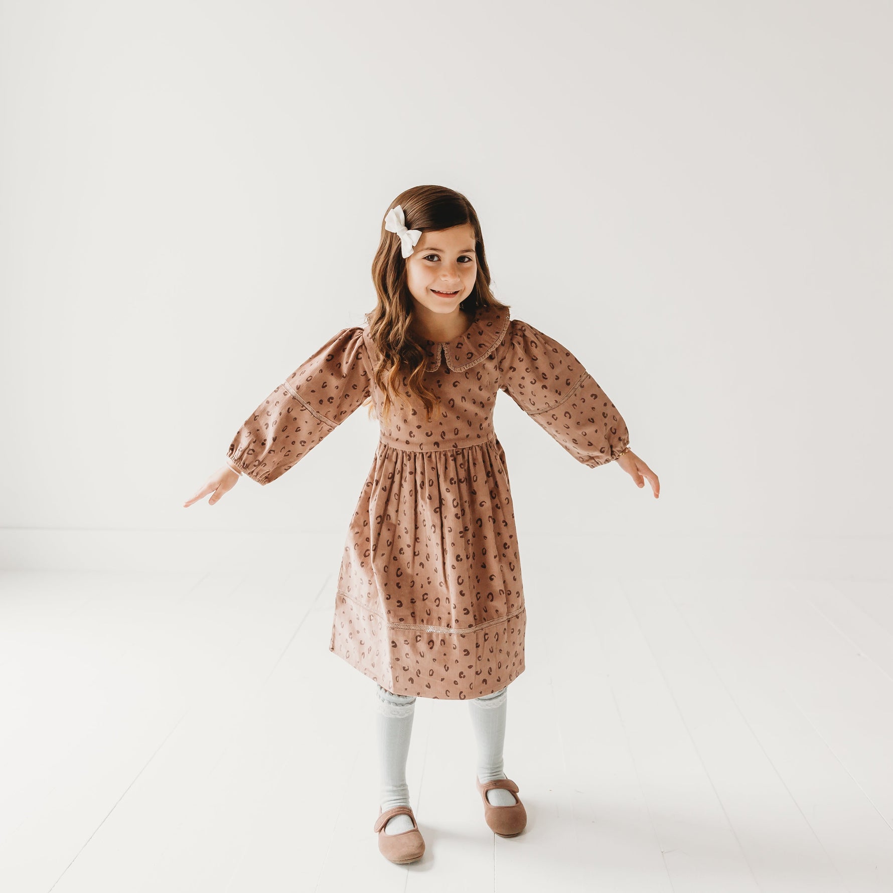 Cord Crush Animal Print Dress - By Baano