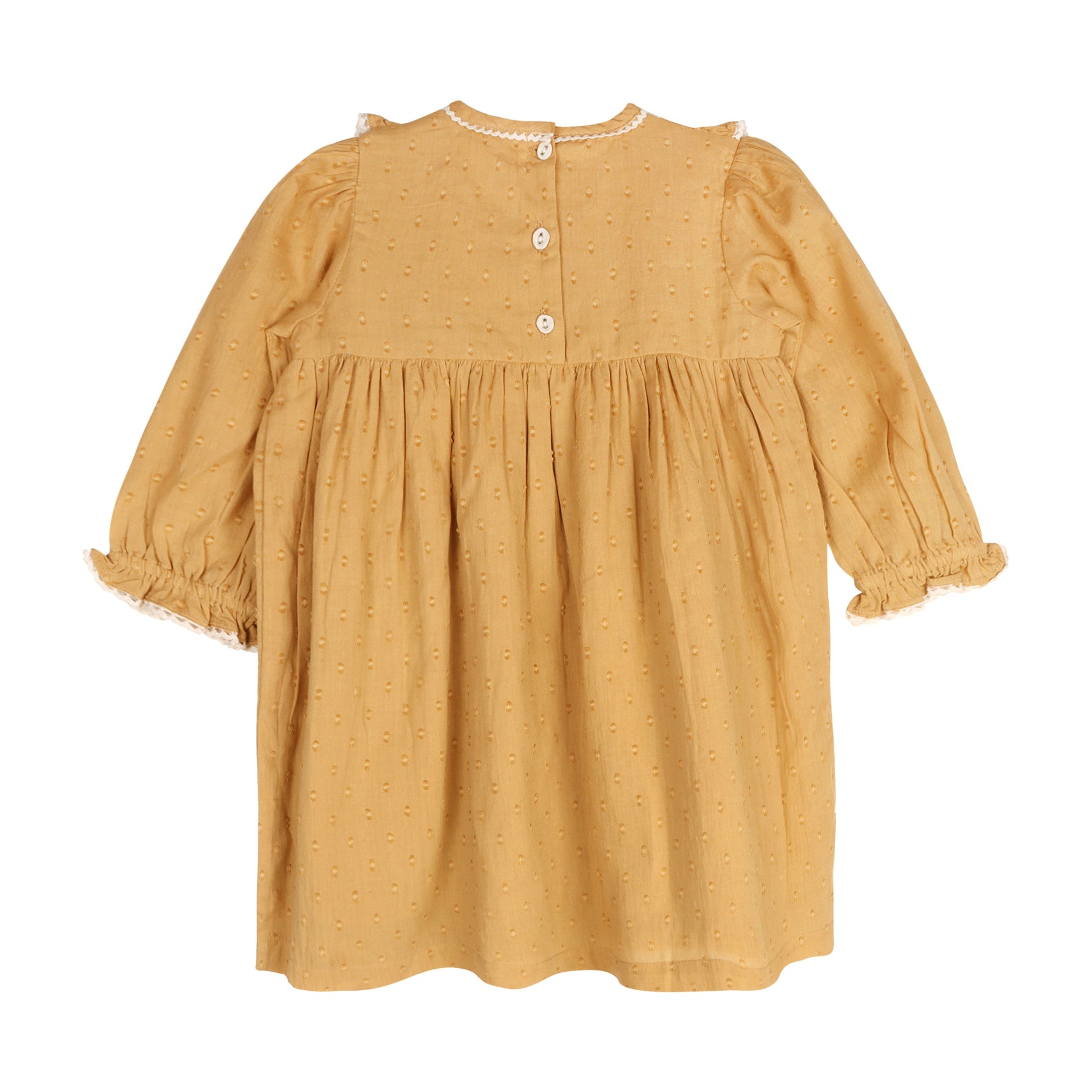 Dobby Delight Golden Hour Dress - By Baano