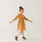 Dobby Delight Golden Hour Dress - By Baano