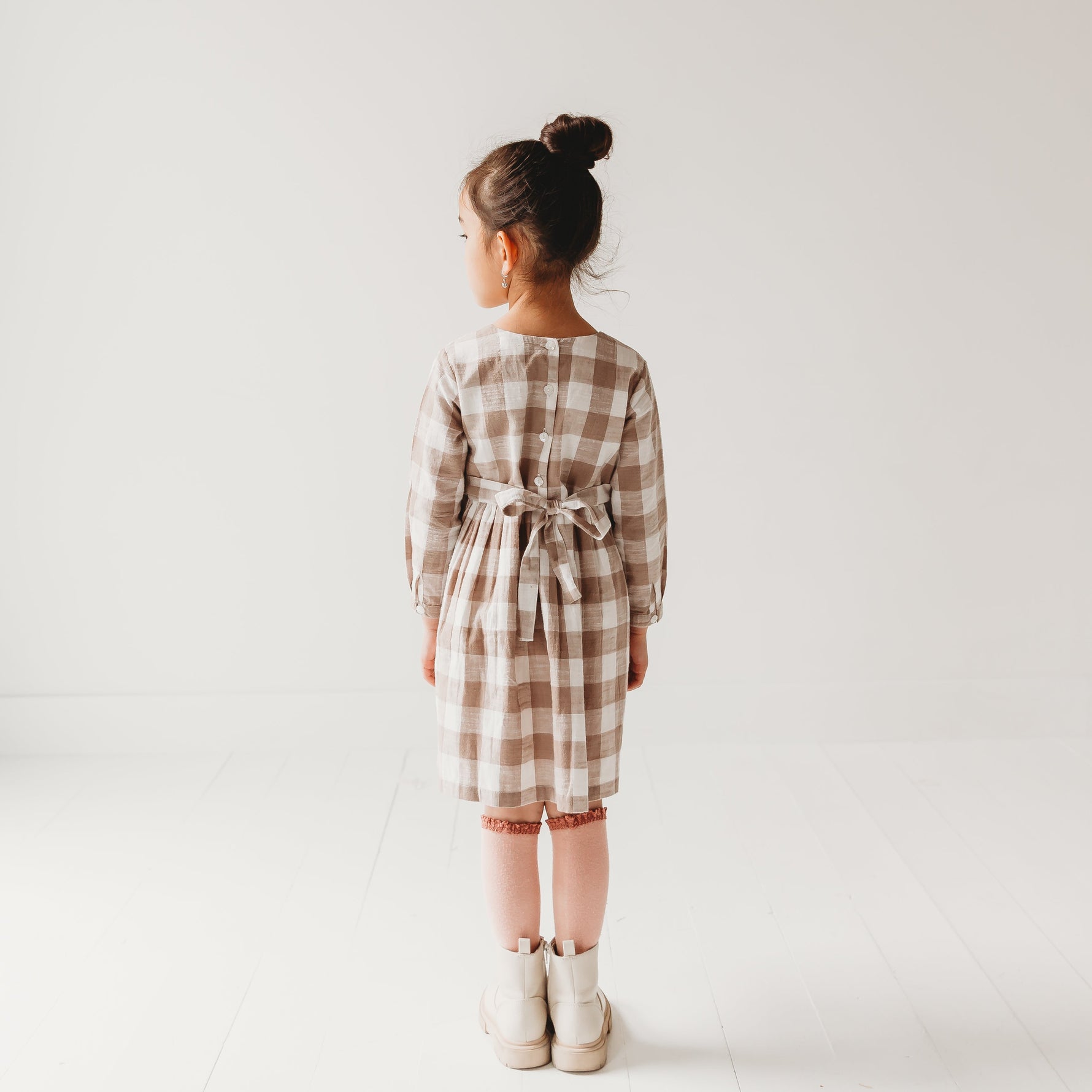 Gingham Mouse Play Dress - By Baano