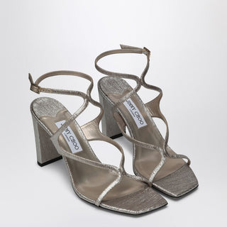 Azia 85 Sandal In Metallic Leather - By Baano