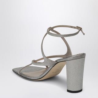 Azia 85 Sandal In Metallic Leather - By Baano