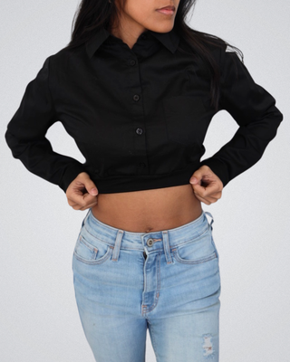Collared Button Down Halftee - By Baano
