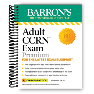 Adult CCRN Exam Premium (Spiral Bound) - By Baano