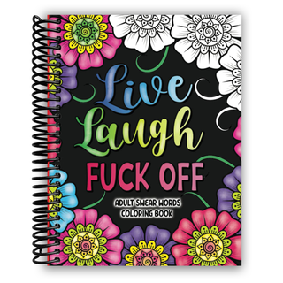 Adult Swear Words Coloring Book (Spiral Bound) - By Baano