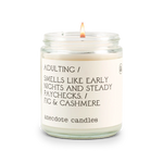 Adulting (Fig & Cashmere) Candle
