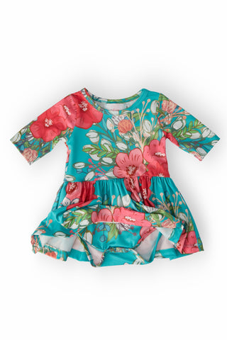 After the Rain 3/4 Sleeve Twirl Bodysuit