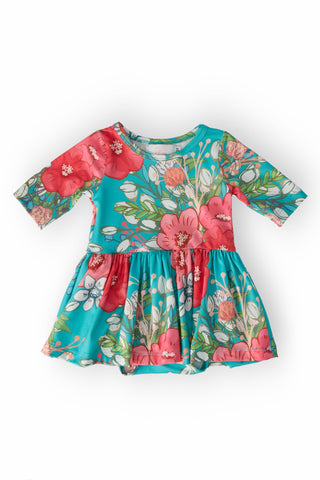 After the Rain 3/4 Sleeve Twirl Bodysuit