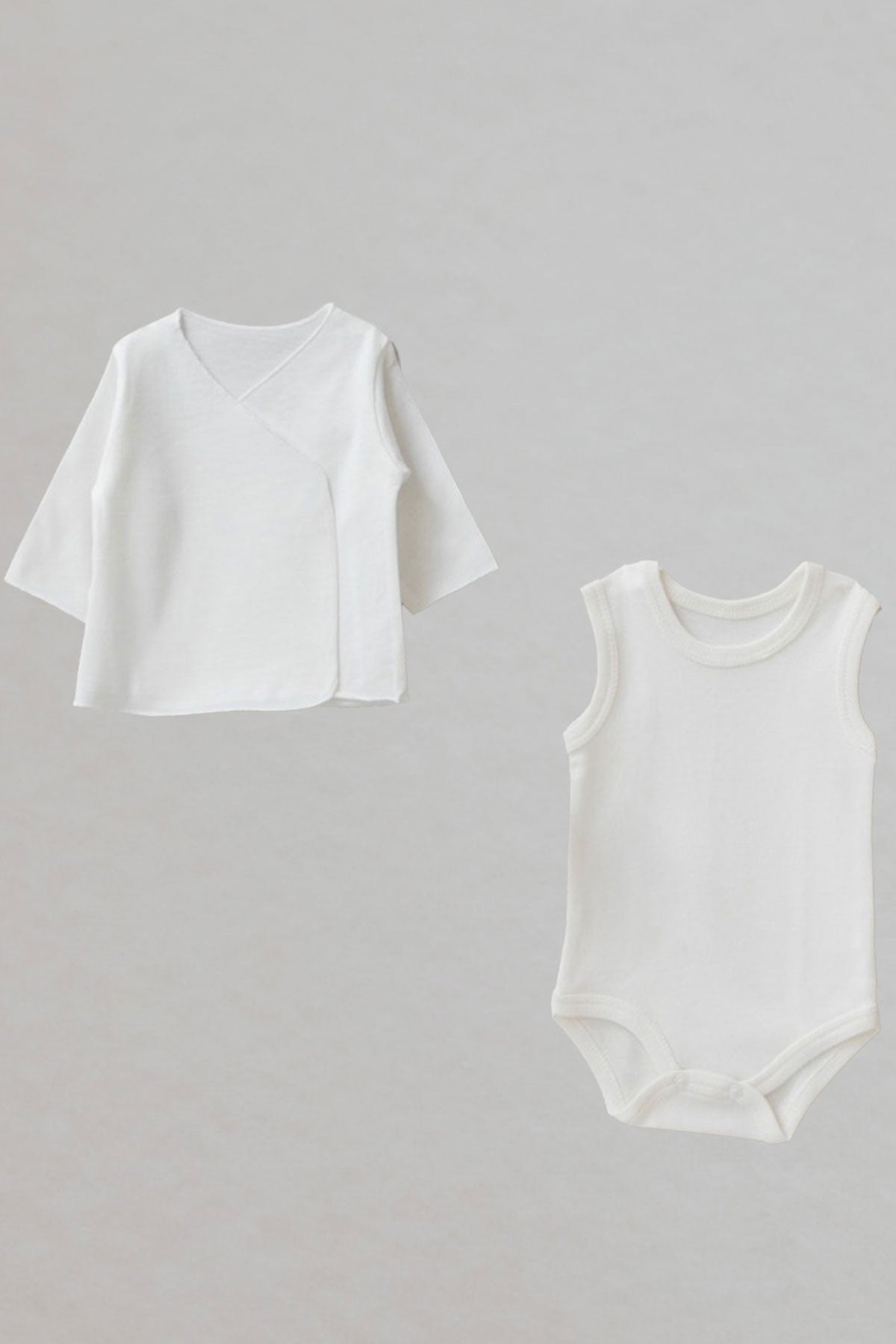 Alex White Newborn Coming Home Set (10 Pcs) - By Baano