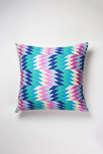 Almolonga Diamond Pillow - Blue Multi
