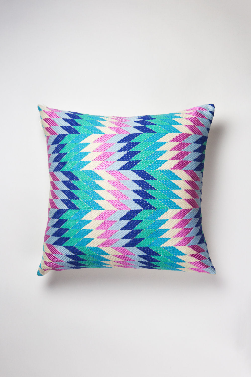 Almolonga Diamond Pillow - Blue Multi