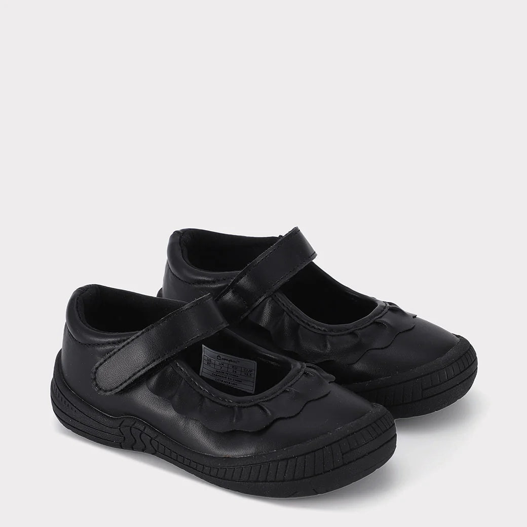 Amina Girls Hook & Loop Mary Jane Shoe