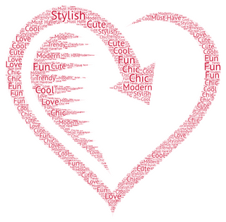 Sterling Silver Heart Necklace with Genuine Crystals