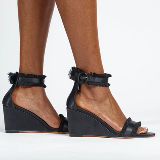 Angela Wedges Black - By Baano