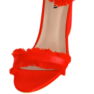 Angela Wedges Red - By Baano