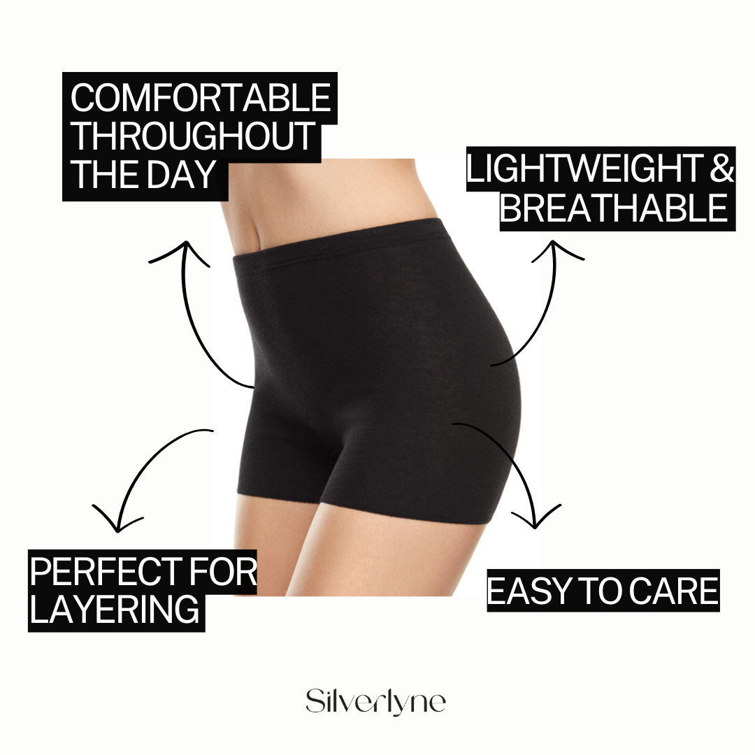 Angora and Wool | Base layer short shorts (Women's) - By Baano