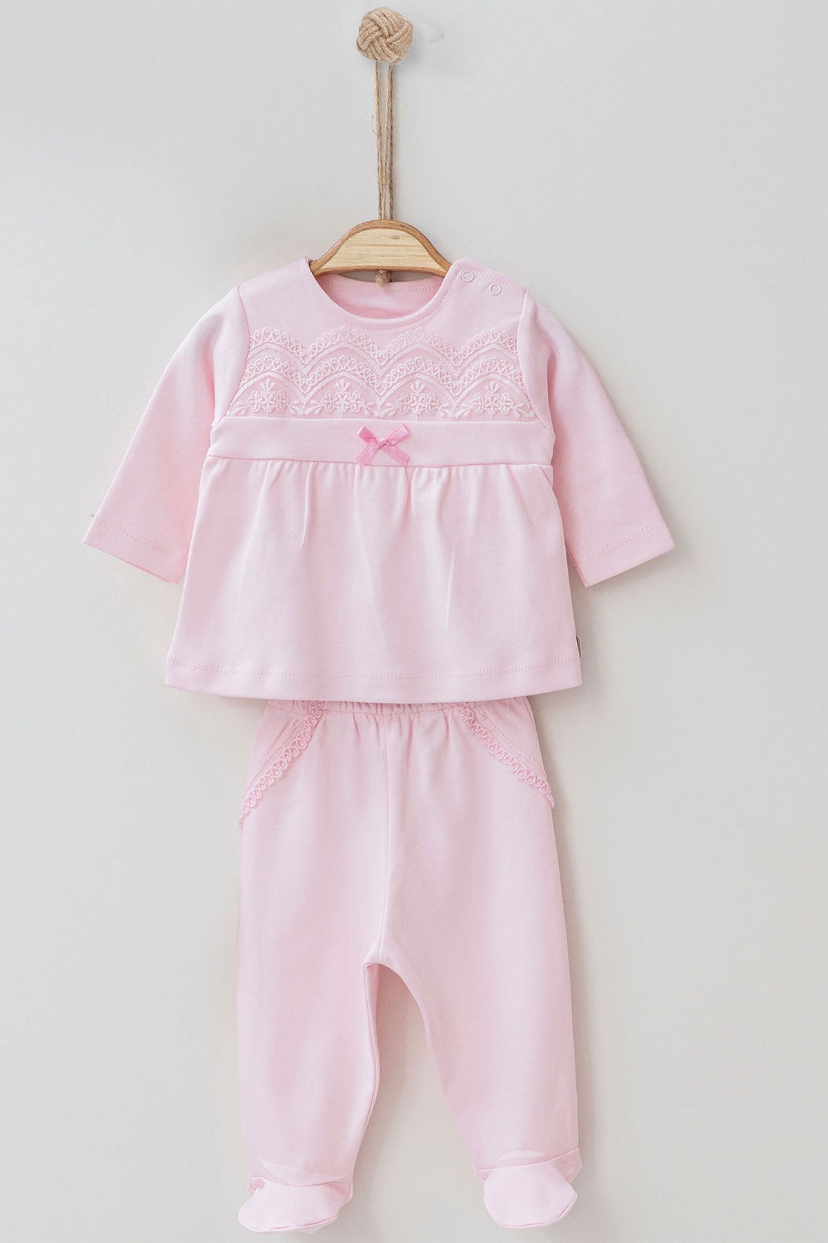 Ann Pink Newborn Coming Home Set (11 Pcs) - By Baano