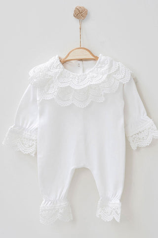 Ann White Newborn Coming Home Set (11 Pcs) - By Baano