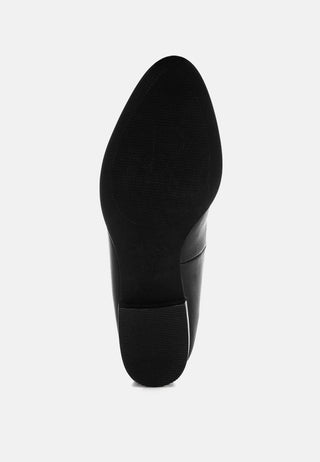 Anna Suede Leather Loafers