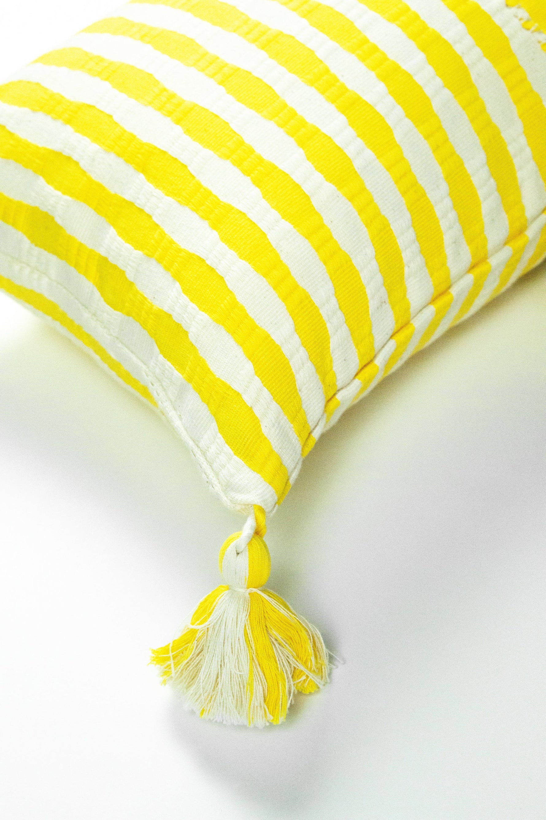 Antigua Pillow - Bright Yellow