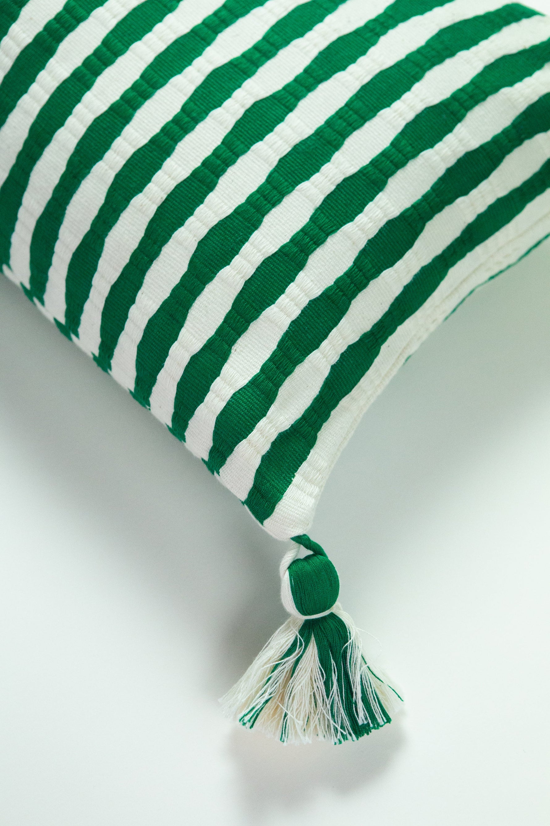 Antigua Pillow - Emerald Green