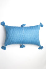 Antigua Pillow - Sky Blue Solid