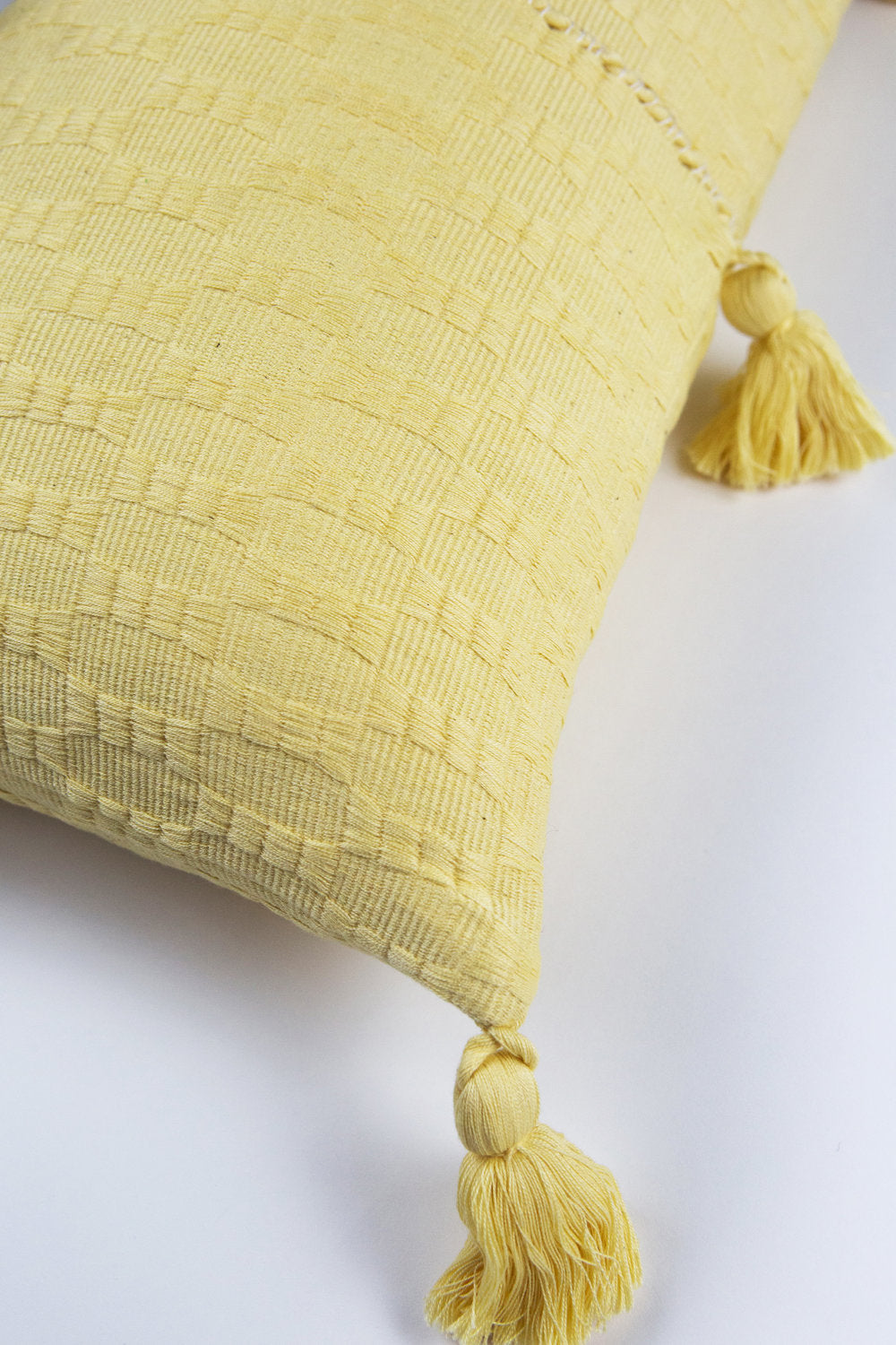Antigua Pillow - Butter Yellow