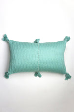 Antigua Pillow - Faded Aqua