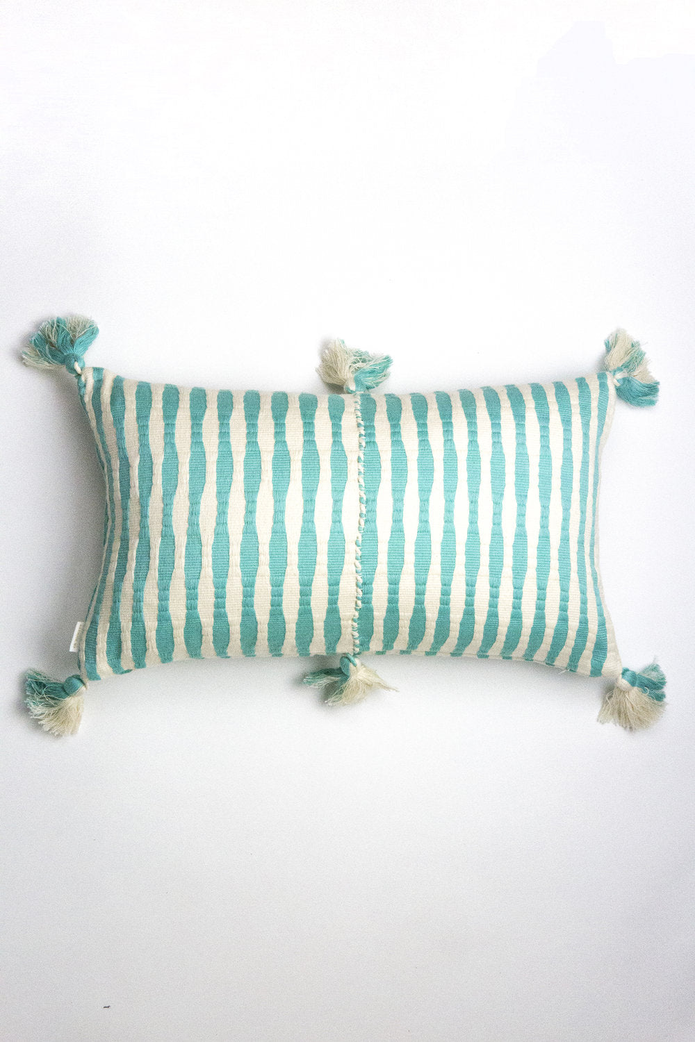 Antigua Pillow - Faded Aqua