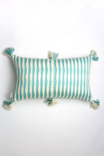Antigua Pillow - Faded Aqua