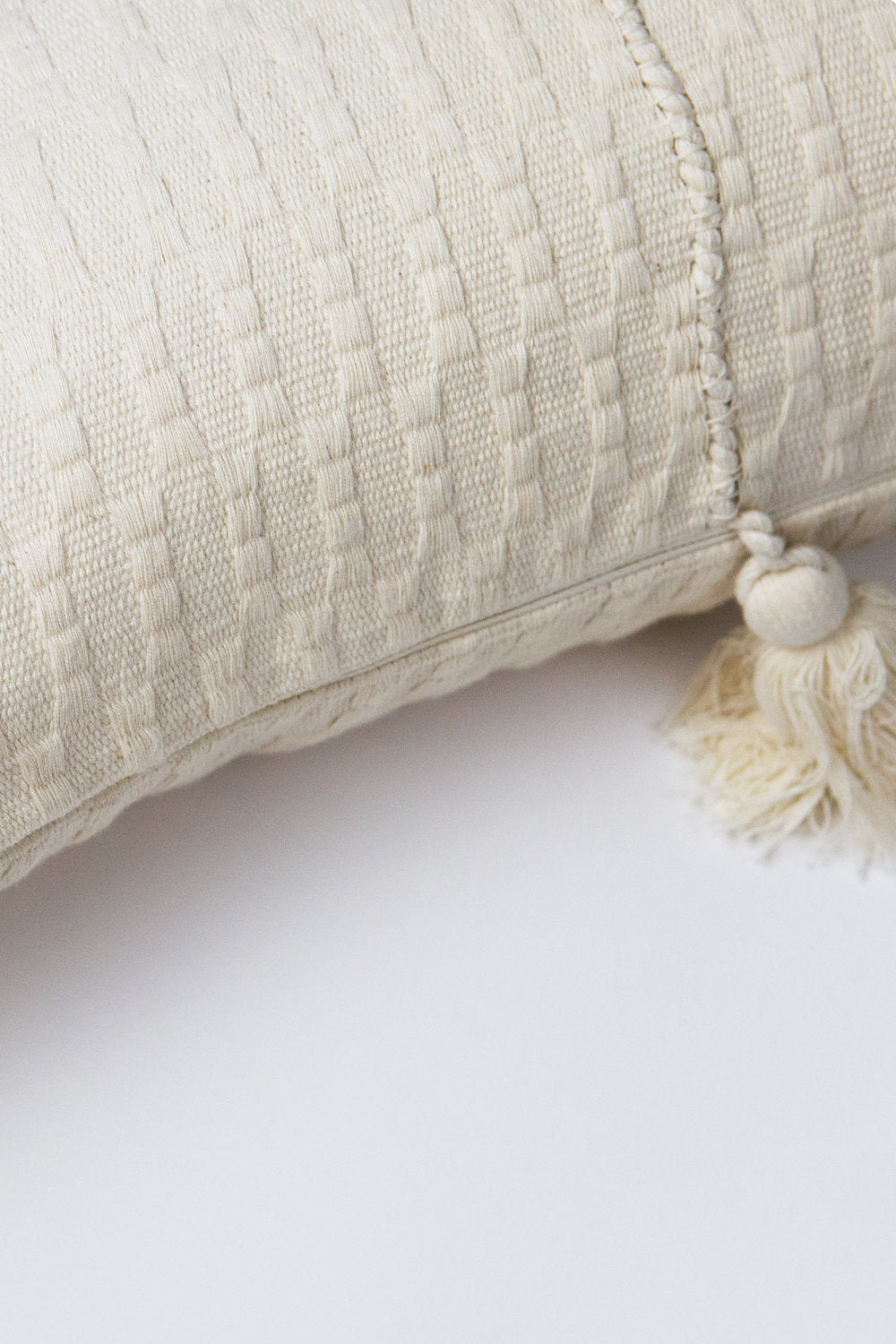 Antigua Pillow - Natural White