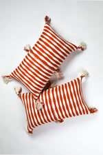 Antigua Pillow - Tomato Red