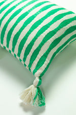 Antigua Pillow - Kelly Green