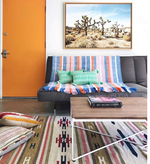 Antigua Pillow - Grass Green Stripe