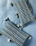 Antigua Pillow - Dark Teal Blue