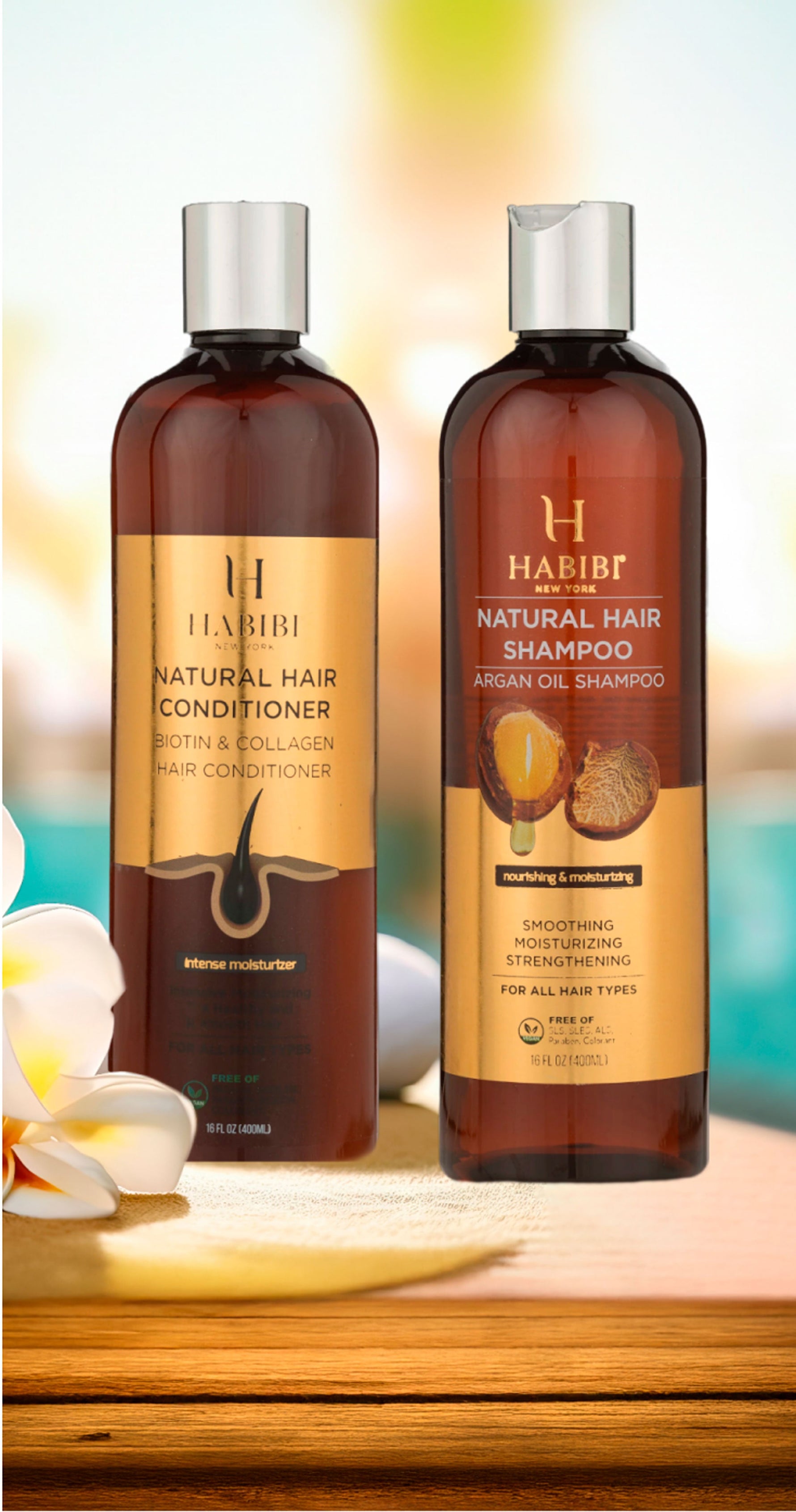 Argan & Olive Oil - Shampoo & Conditioner - By Baano