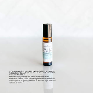 Aromatherapy Roll-On – Stress Relief & Focus Essential Oil Blend - By Baano