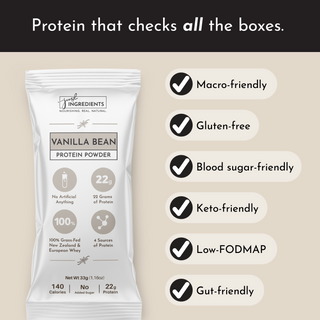 Vanilla Bean Protein Powder Stick - By Baano