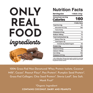 Creamy Peanut Butter Chocolate Protein Powder Stick - By Baano