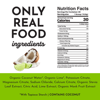 Coconut Lime Electrolytes - By Baano