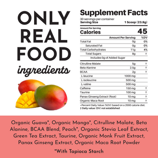 Guava Mango Pre-Workout - By Baano