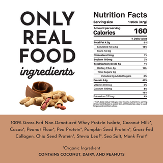 Roasted Peanut Butter Chocolate Protein Powder Stick - By Baano