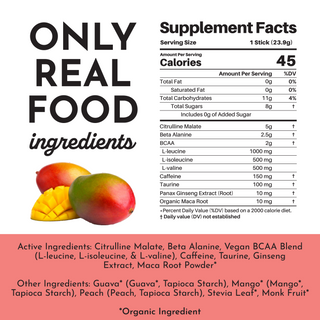Guava Mango Pre-Workout Stick - By Baano