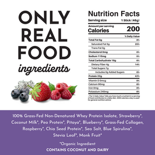 Mountain Berry Protein Powder Stick - By Baano