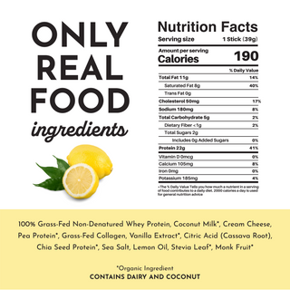 Lemon Swish Protein Powder Stick - By Baano