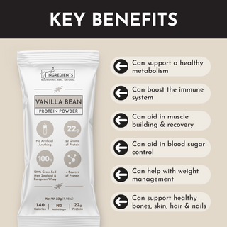 Vanilla Bean Protein Powder Stick - By Baano