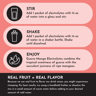 Guava Mango Electrolytes Stick - By Baano