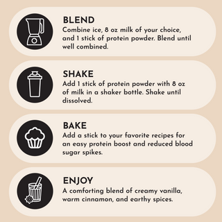 Chai Protein Powder Stick - By Baano