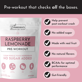 Raspberry Lemonade Pre-Workout - By Baano