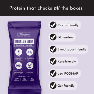 Mountain Berry Protein Powder Stick - By Baano